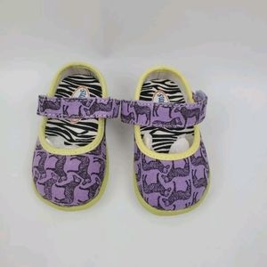 Zooligans zebra & stripes Mary Jane